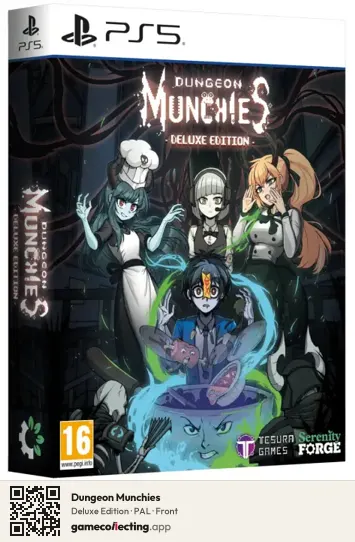 Dungeon Munchies PlayStation 5, PAL box front