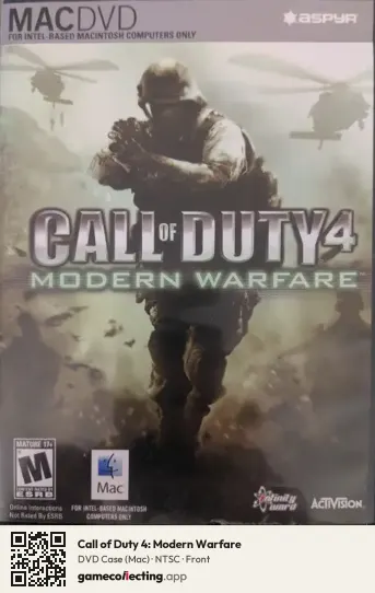 Call of Duty 4: Modern Warfare Computer, NTSC box front