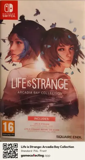 Life is Strange: Arcadia Bay Collection Nintendo Switch, PAL box front