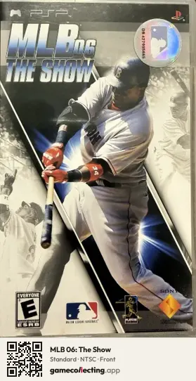 MLB 06: The Show PlayStation Portable, NTSC box front