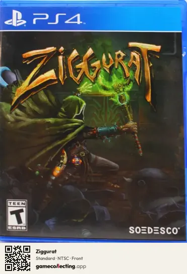 Ziggurat PlayStation 4, NTSC box front