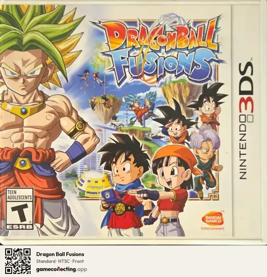 Dragon Ball Fusions Nintendo 3DS, NTSC box front