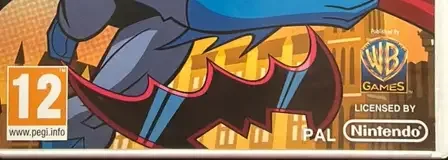Batman: The Brave and the Bold: The Videogame, the PEGI square on its front