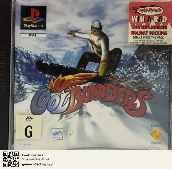 Cool Boarders PlayStation, PAL box front