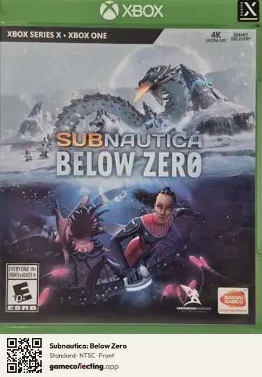 Subnautica: Below Zero Xbox Series X, NTSC box front