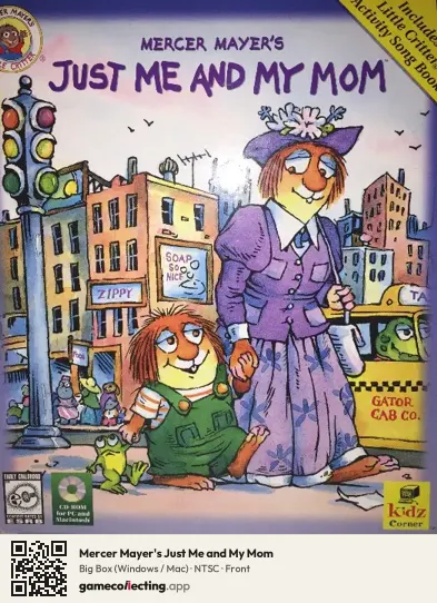Mercer Mayer's Just Me and My Mom Computer, NTSC box front