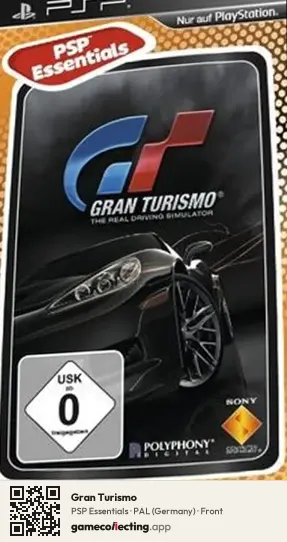 Gran Turismo PlayStation Portable, Germany box front