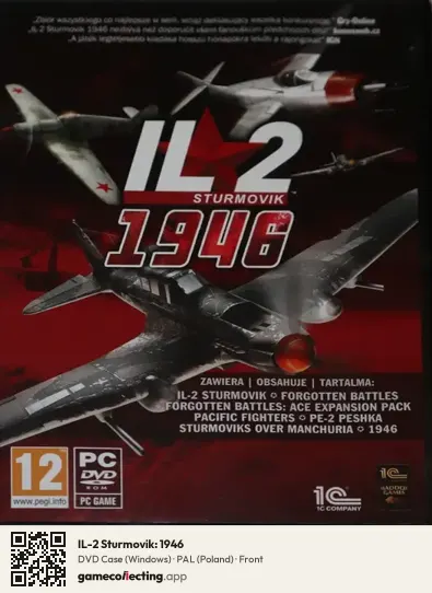 IL-2 Sturmovik: 1946 Computer, Poland box front