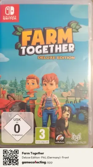 Farm Together Nintendo Switch, Germany box front
