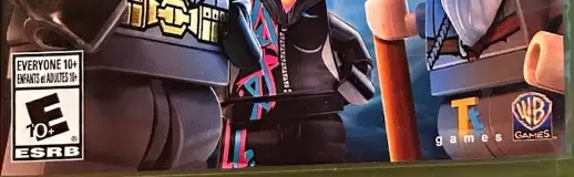 LEGO Dimensions, the ESRB box on its front