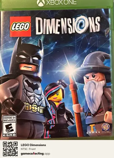 LEGO Dimensions Xbox One, NTSC box front