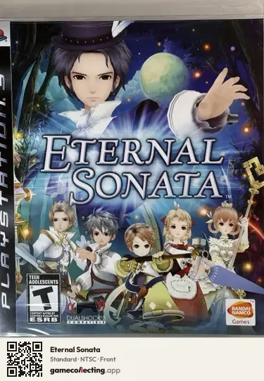 Eternal Sonata PlayStation 3, NTSC box front