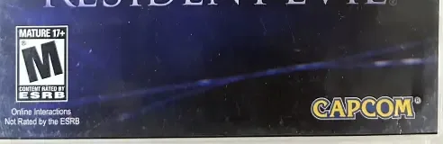 Resident Evil 6, the ESRB box on its front