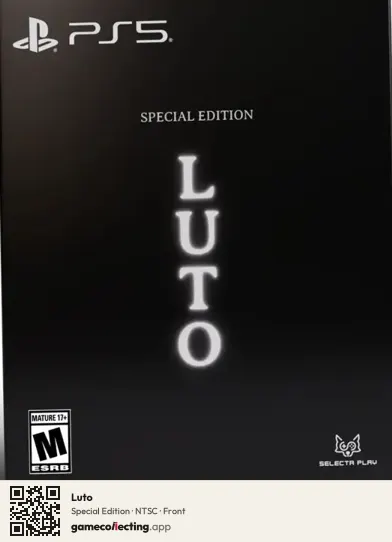 Luto PlayStation 5, NTSC box front
