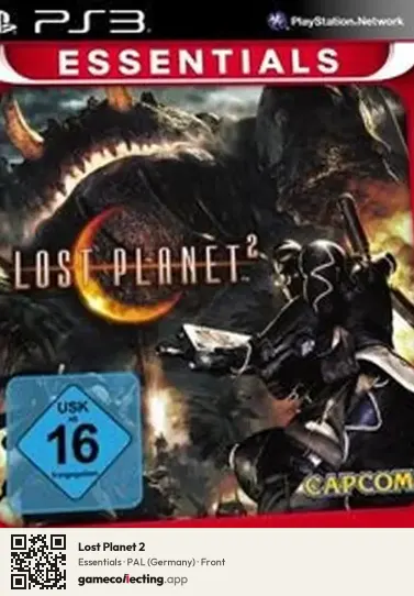 Lost Planet 2 PlayStation 3, Germany box front