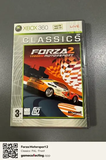 Forza Motorsport 2 Xbox 360, PAL box front