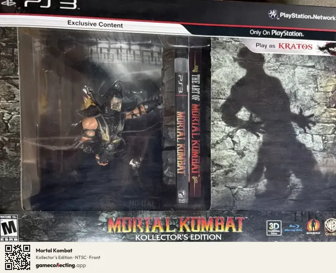 Mortal Kombat PlayStation 3, NTSC box front