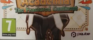 Adventure Academia: The Fractured Continent, the PEGI square on its front