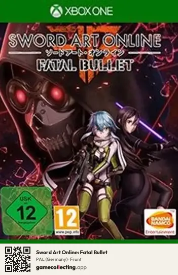 Sword Art Online: Fatal Bullet Xbox One, Germany box front