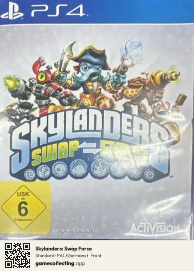 Skylanders: Swap Force PlayStation 4, Germany box front