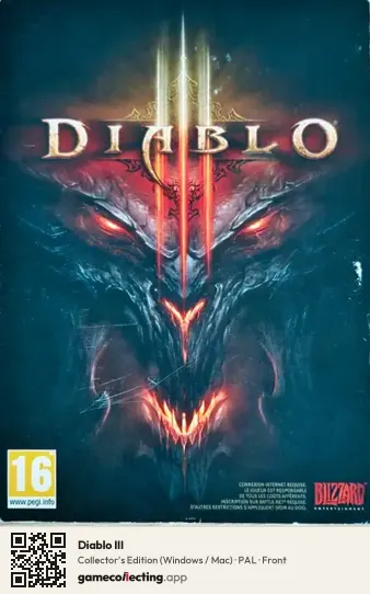 Diablo III Computer, PAL box front