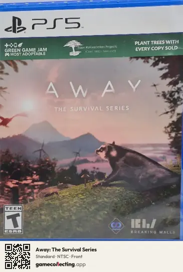 Away: The Survival Series PlayStation 5, NTSC box front