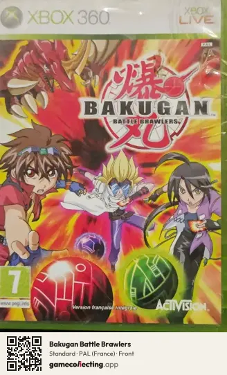 Bakugan Battle Brawlers Xbox 360, France box front
