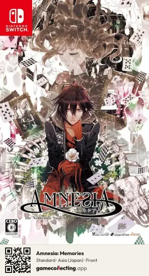 Amnesia: Memories Nintendo Switch, Japan box front