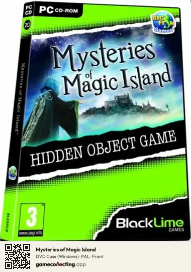 Mysteries of Magic Island Computer, PAL box front