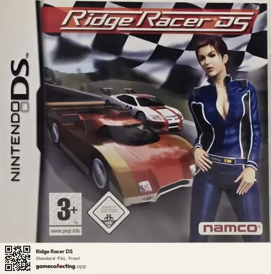 Ridge Racer DS Nintendo DS, PAL box front