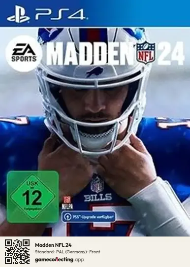 Madden NFL 24 PlayStation 4, Germany box front