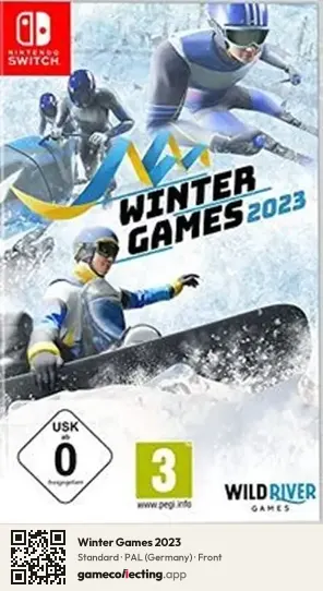 Winter Games 2023 Nintendo Switch, Germany box front