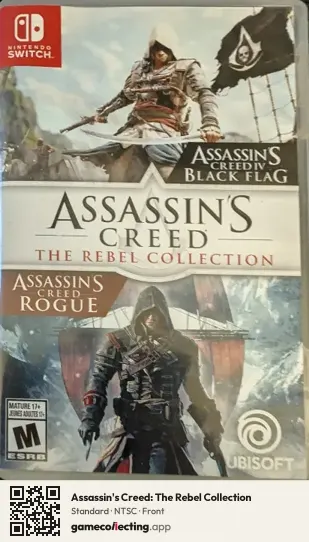 Assassin's Creed: The Rebel Collection Nintendo Switch, NTSC box front
