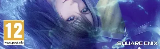 Final Fantasy X/X-2 HD Remaster, the PEGI square on its front