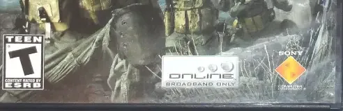 SOCOM U.S. Navy SEALs: Combined Assault, the ESRB box on its front