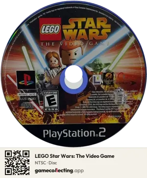 LEGO Star Wars: The Video Game PlayStation 2, NTSC disc