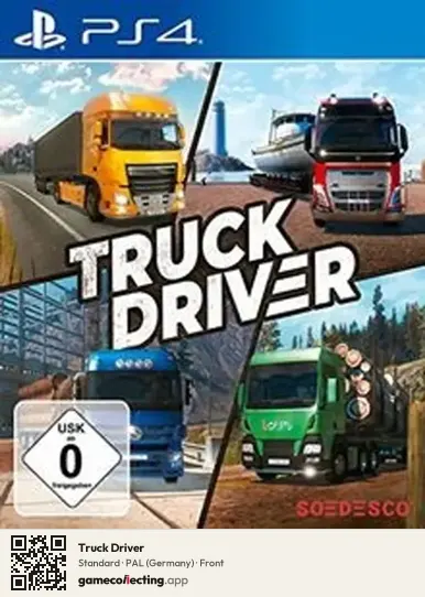 Truck Driver PlayStation 4, Germany box front