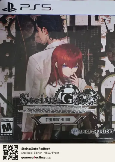 Steins;Gate Re:Boot PlayStation 5, NTSC box front
