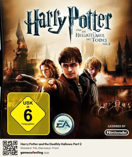Harry Potter and the Deathly Hallows: Part 2 Nintendo DS, Germany box front