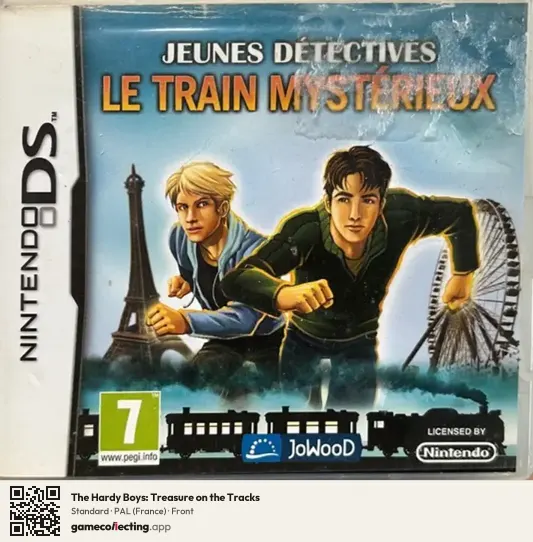 The Hardy Boys: Treasure on the Tracks Nintendo DS, France box front