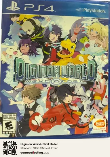 Digimon World: Next Order PlayStation 4, Mexico box front