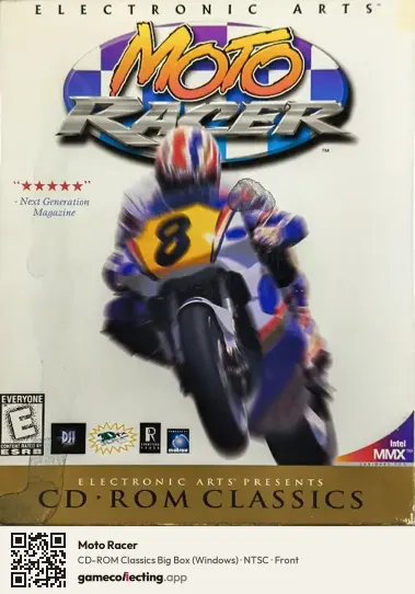 Moto Racer Computer, NTSC box front