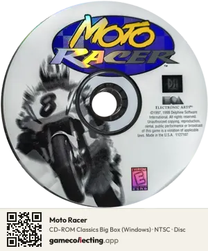 Moto Racer Computer, NTSC disc