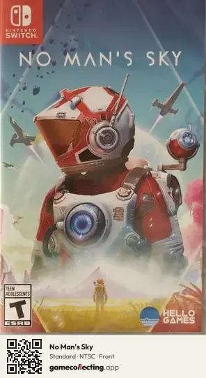 No Man's Sky Nintendo Switch, NTSC box front