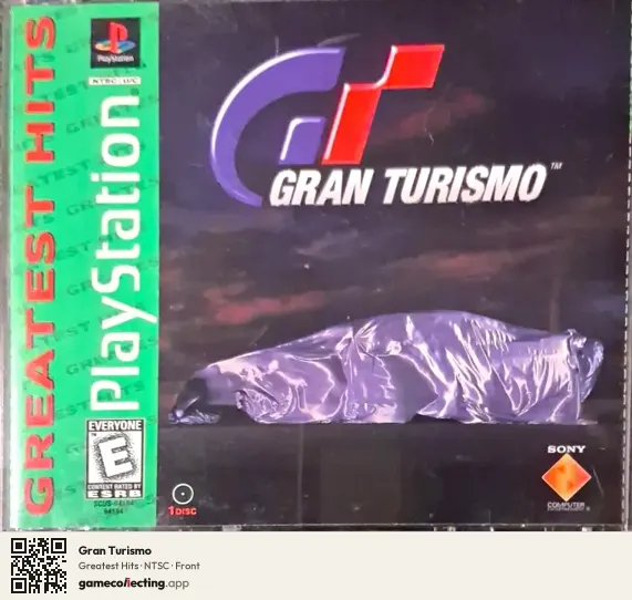 Gran Turismo PlayStation, NTSC box front