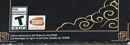 Naruto Shippuden: Ultimate Ninja Storm Legacy, the ESRB box on its front