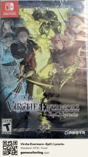 Virche Evermore -EpiC: Lycoris- Nintendo Switch, NTSC box front
