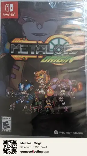 Metaloid: Origin Nintendo Switch, NTSC box front