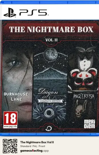 The Nightmare Box Vol II PlayStation 5, PAL box front