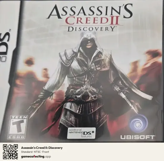Assassin's Creed II: Discovery Nintendo DS, NTSC box front